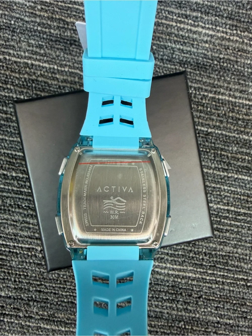 Activa X Invicta Digital Essentials 45mm Sport Watch with Black Dial New in Box